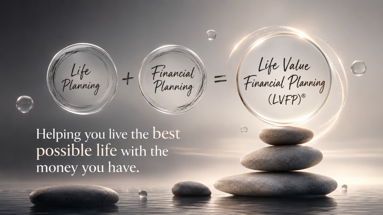 Life Value Financial Planning philosophy visual by Goalchi Capital